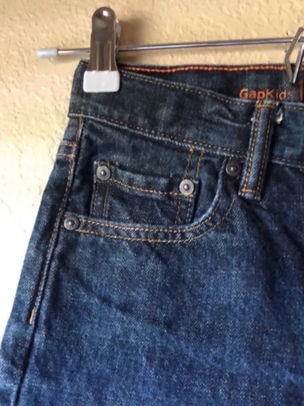 Gap Jeans Kids Boys Original Slim Leg Denim Blue Jeans Casual Preppy Sz 10 Slim